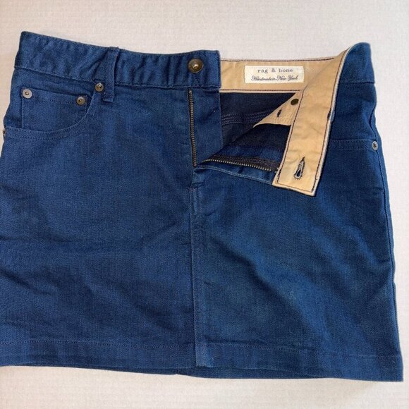 rag & bone Denim Skirt Women's size 28/US 00 - Picture 2 of 9